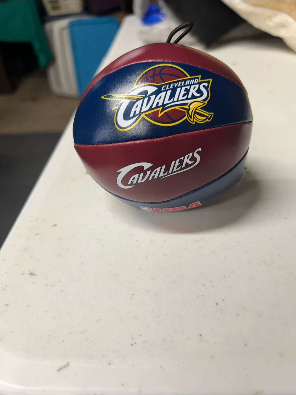Cleveland Cavaliers Mini Basketball Ornament - Wine and Navy
